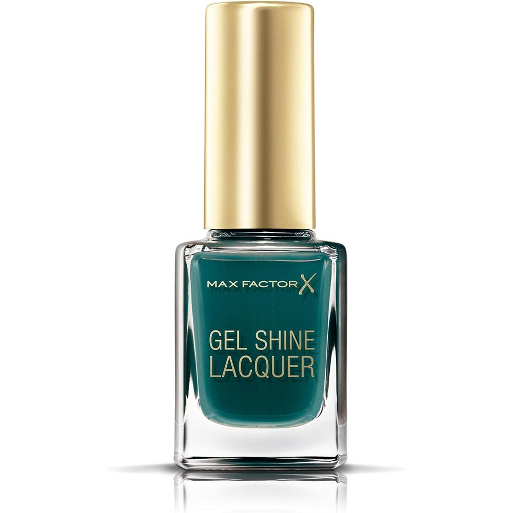 globe trotter Max Factor Gel Shine Lacquer Nail Polish 11 ml 45 Gleaming Teal