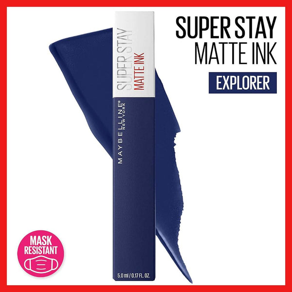 Globe Trotter Maybelline 105 Explorer Superstay Matte Ink City Edition Liquid Lipstick 5ml