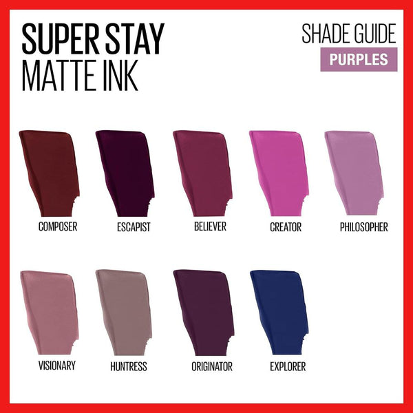 Globe Trotter Maybelline 105 Explorer Superstay Matte Ink City Edition Liquid Lipstick 5ml