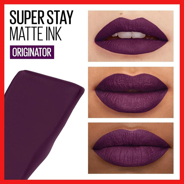 Globe Trotter MAYBELLINE 110 Originator - Superstay Matte Ink City Edition Liquid Lipstick