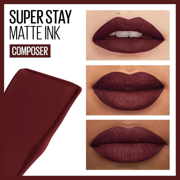 Globe Trotter Maybelline 112 Composer SuperStay Matte Ink City Edition Liquid Lipstick 5ml