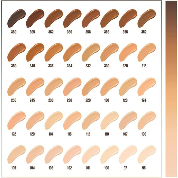 Globe Trotter Maybelline 380 Rich Espresso Fit Me Foundation Medium Coverage Blendable With A Matte And Poreless Finish For Normal To Oily Skin 30ml