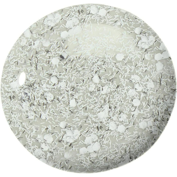 Globe Trotter Maybelline 602 Platinum Adorn Color Show Jewels Top Coat Nail Polish