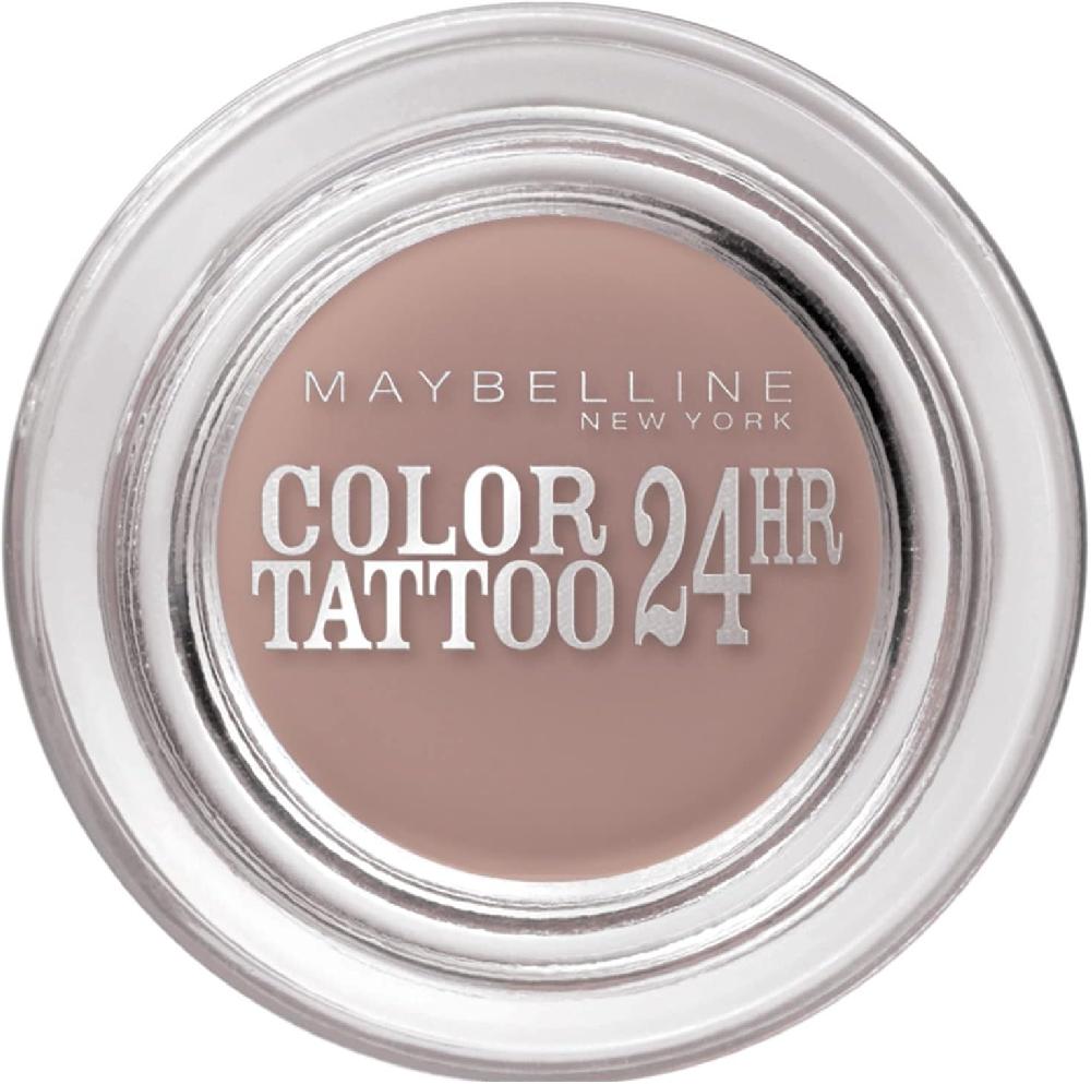 globe trotter Maybelline 98 Creamy Beige Color Tattoo 24Hr Gel-Cream Eyeshadow