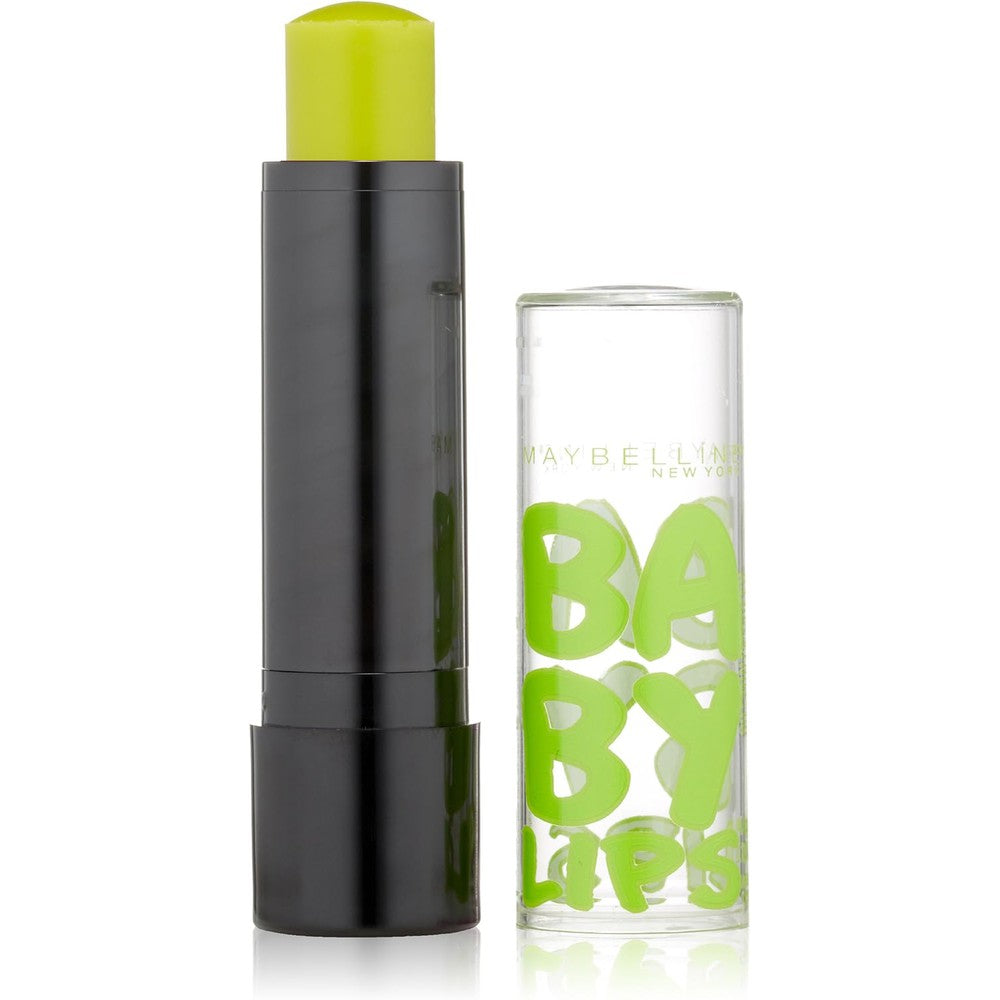 globe trotter MAYBELLINE BABY LIPS MOISTURIZING LIP BALM #90 MINTY SHEER