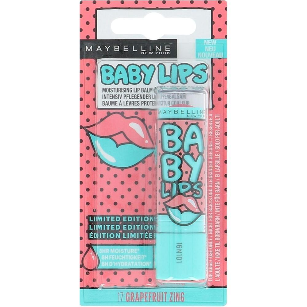 globe trotter Maybelline Baby Lips Pop Art 17 Grapefruit Zing