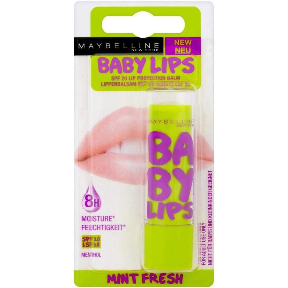 globe trotter Maybelline Baby Lips Winter Delight Lip Balm - Mint Fresh