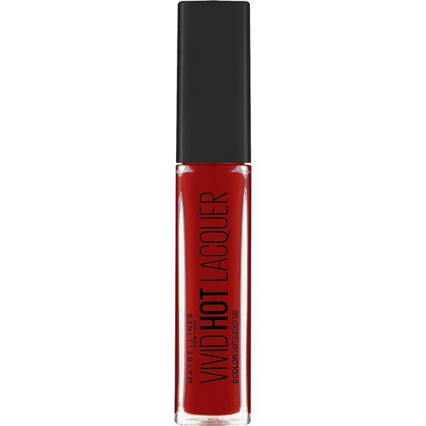 Globe Trotter Maybelline Color Sensational Vivid Hot Lacquer Liquid Lipstick Number 72 Classic