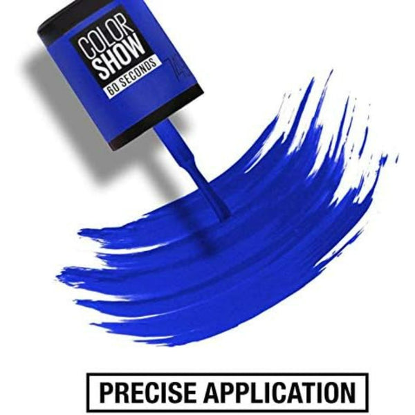 Globe Trotter Maybelline Color Show 661 Ocean Blue Nail Polish 7ml