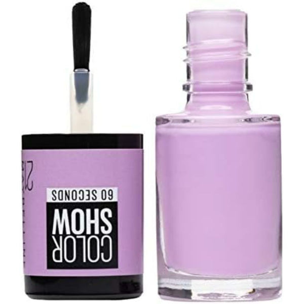 Globe Trotter Maybelline Color Show Nail Polish 21 Lilac Wine 7ml