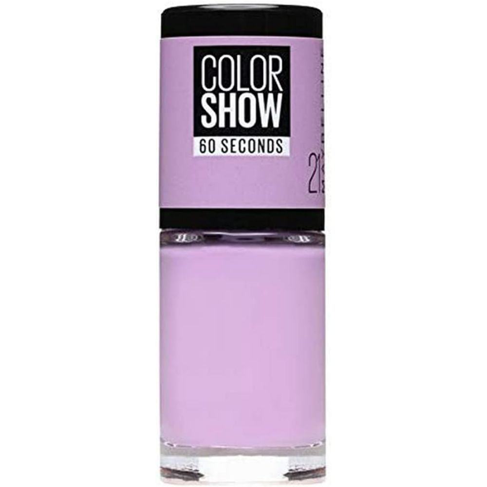 globe trotter Maybelline Color Show Nail Polish 21 Lilac Wine 7ml