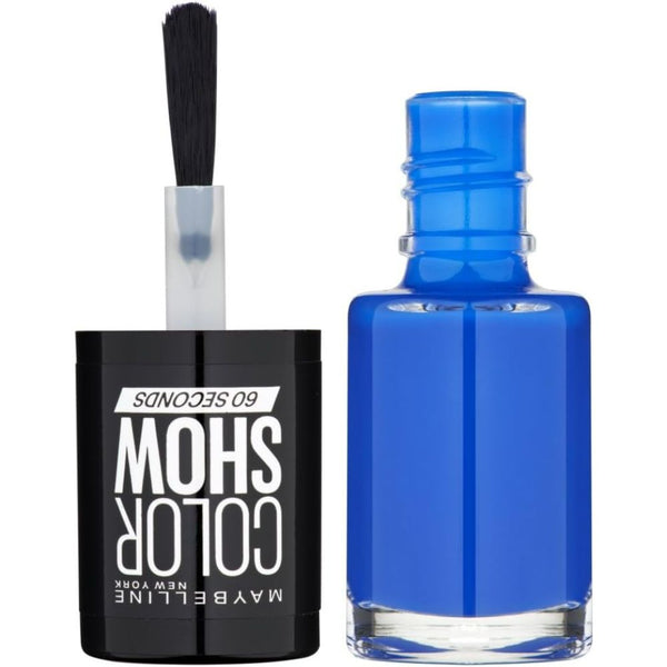 Globe Trotter Maybelline Color Show Nail Polish 335 Broadway Blues 7 Ml