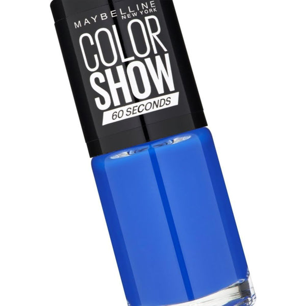 Globe Trotter Maybelline Color Show Nail Polish 335 Broadway Blues 7 Ml