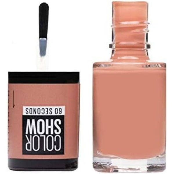Globe Trotter Maybelline Color Show Nail Polish Number 1 Go Bare