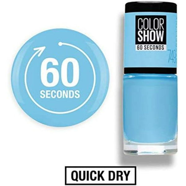 Globe Trotter Maybelline Color Show Nail Polish Number 52 It's A Boy