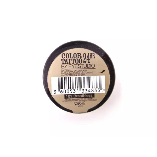 Globe Trotter Maybelline Color Tattoo 24hr Cream Eyeshadow - 101 Breathless
