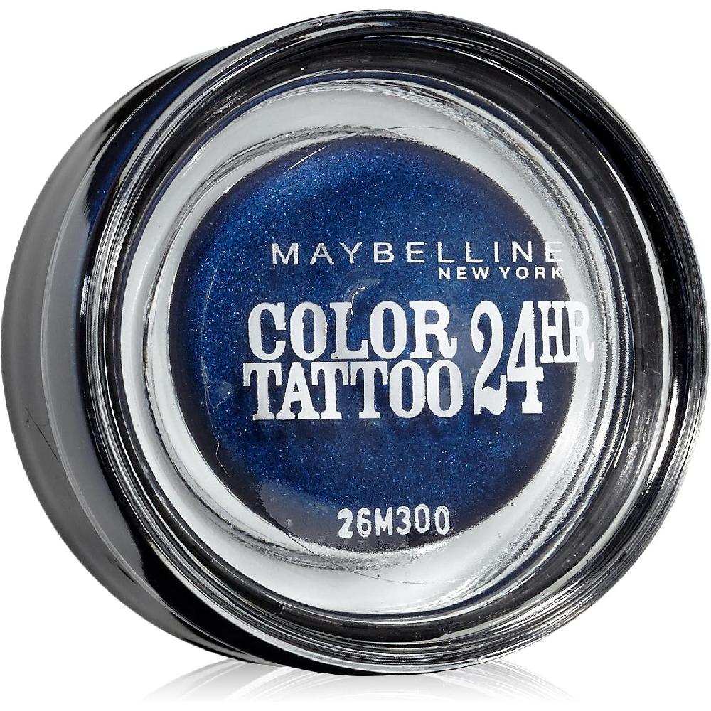 globe trotter Maybelline Color Tattoo 24Hr Eyeshadow 25 Everlasting Navy