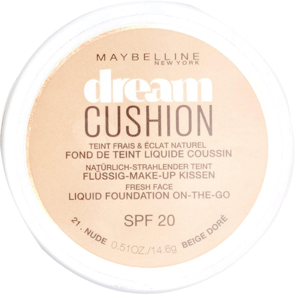 Globe Trotter Maybelline Dream Cushion Liquid Foundation 21 Nude 30ml