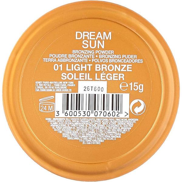 Globe Trotter Maybelline Dream Terra Sun Bronzing Powder 01 Light Bronze 16 G