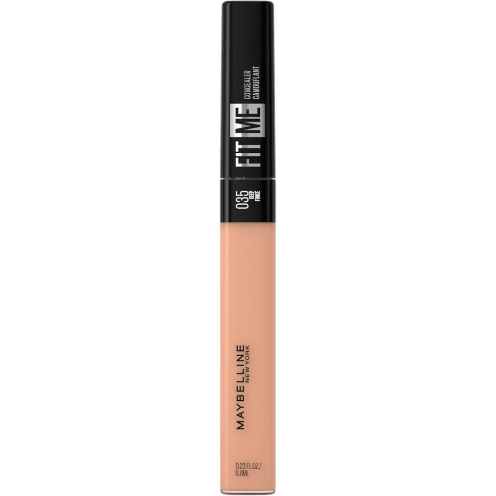 globe trotter Maybelline Fit Me Full Coverage Concealer Matte & Poreless Ultra Blendable Shade: Deep 35 6.8 ml