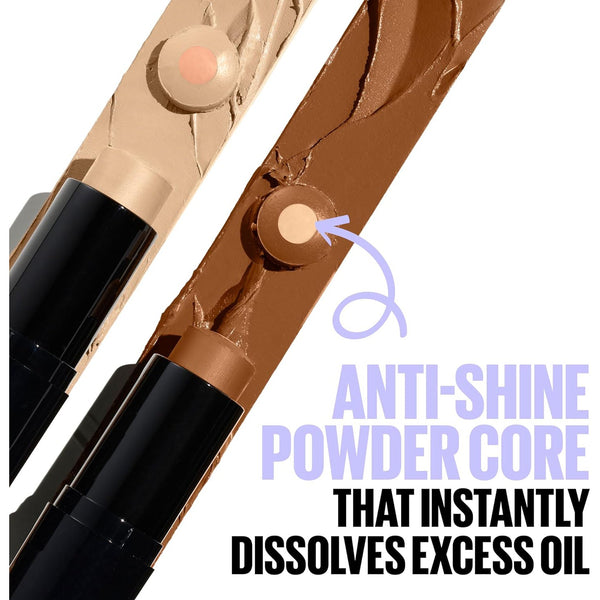 Globe Trotter MAYBELLINE - Fit Me Oil-Free Stick Foundation 220 Natural Beige - 0.32 Fl. Oz. (9 Ml)