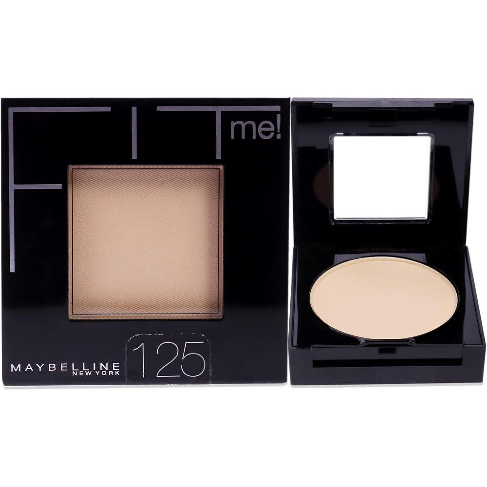 globe trotter Maybelline Fit Me Pressed Powder - 125 Nude Beige