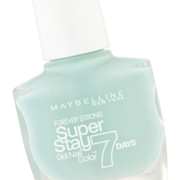 Globe Trotter Maybelline Forever Strong SuperStay 7day Gel 615 Mint For Lift Nail Polish 10ml