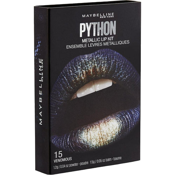 Globe Trotter MAYBELLINE - Lip Studio Python Metallic Lip Makeup Kit 15 Venomous 2.7g