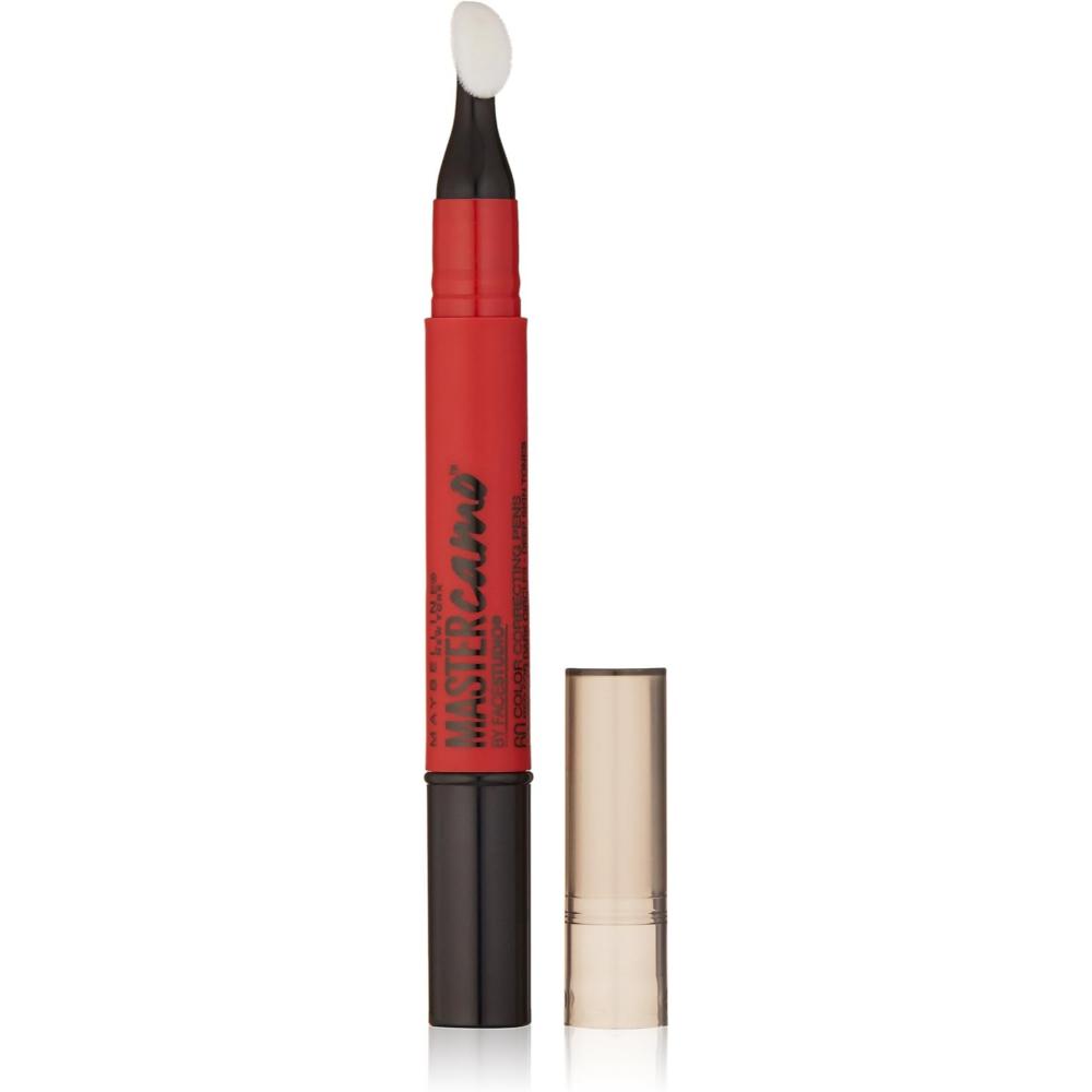 globe trotter Maybelline Master Camo Color Correcting Pens 60 Red for Dark Circles 1.5ml