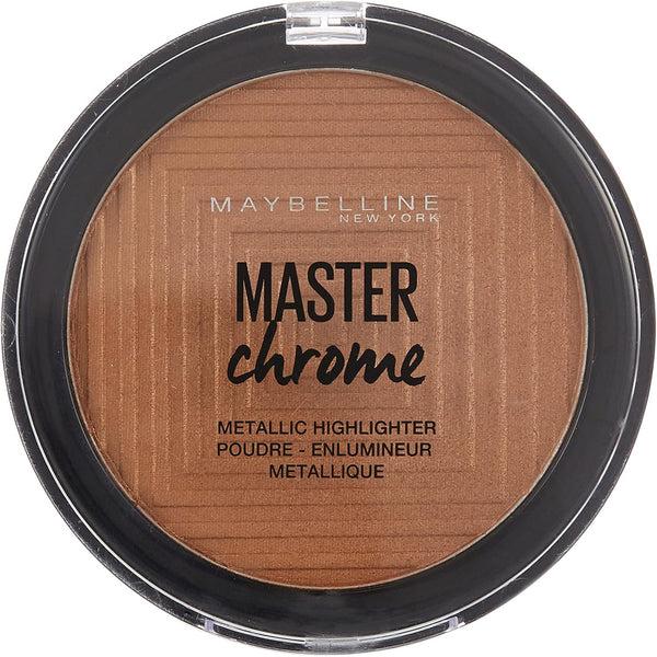 Globe Trotter Maybelline Master Chrome Highlighting Powder 200 Molten Bronze 8g