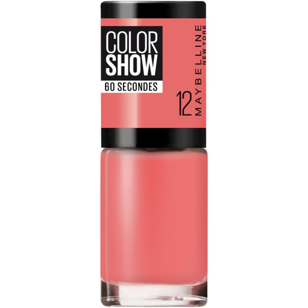 globe trotter Maybelline MAYB Color Show Nail Polish Number 12 Sunset Cosmo