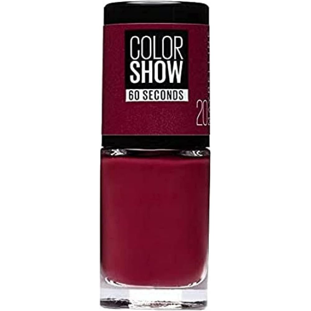globe trotter Maybelline MAYB Color Show Nail Polish Number 20 Blush Berry