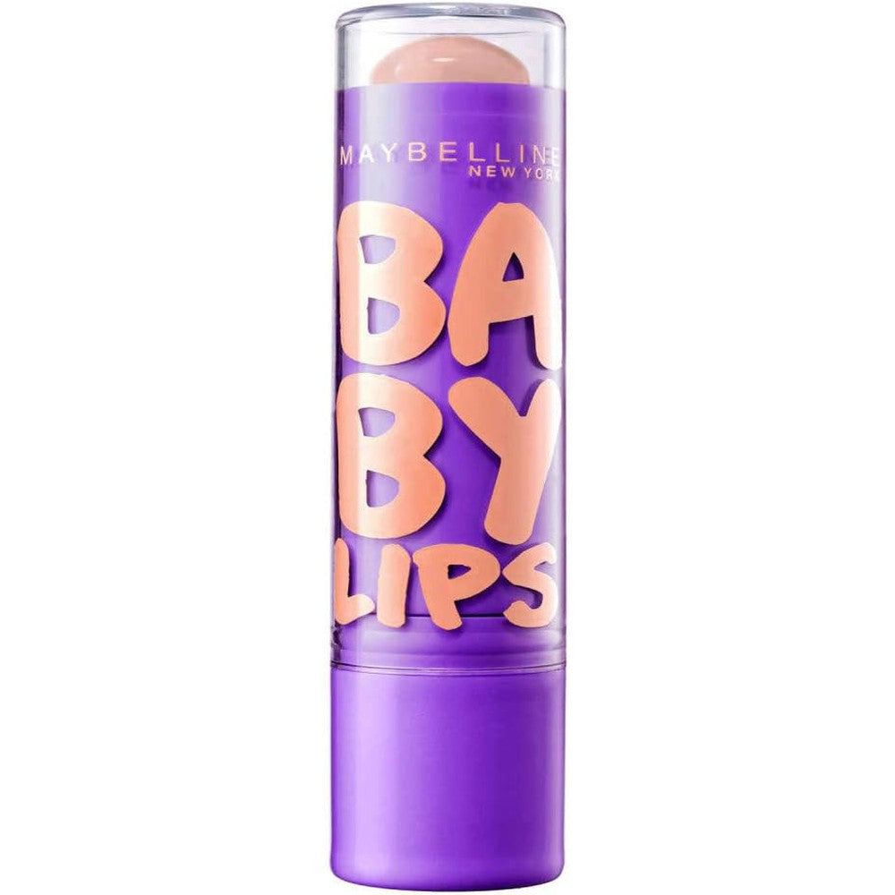 globe trotter Maybelline New York Baby Lips Moisturising Lip Balm Peach Kiss