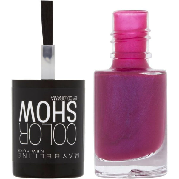 Globe Trotter Maybelline New York Color Show 553 Purple Gem Quick Dry Nail Polish - [Pack Of 3]
