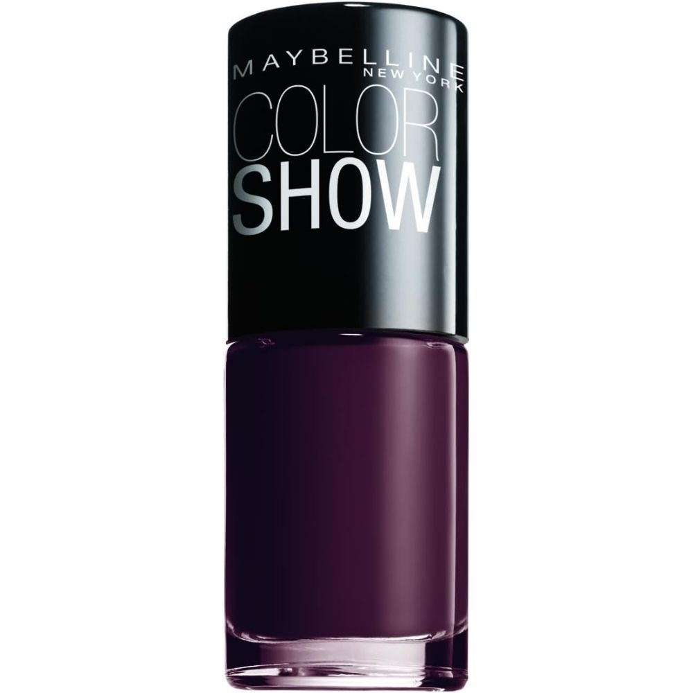globe trotter Maybelline New York Color Show Nail Polish Quick Drying 357 Burgundy Kiss – [Pack of 3]