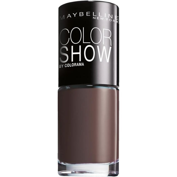 Globe Trotter Maybelline New York Color Show Nail Polish Quick Drying 549 Midnight Taupe – [Pack Of 3]