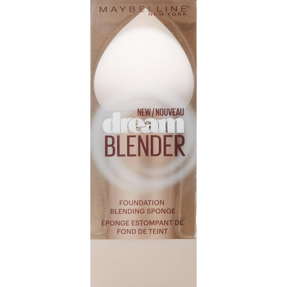 globe trotter Maybelline New York Dream Blender Foundation Sponge for Effortless Blending and Precision Application