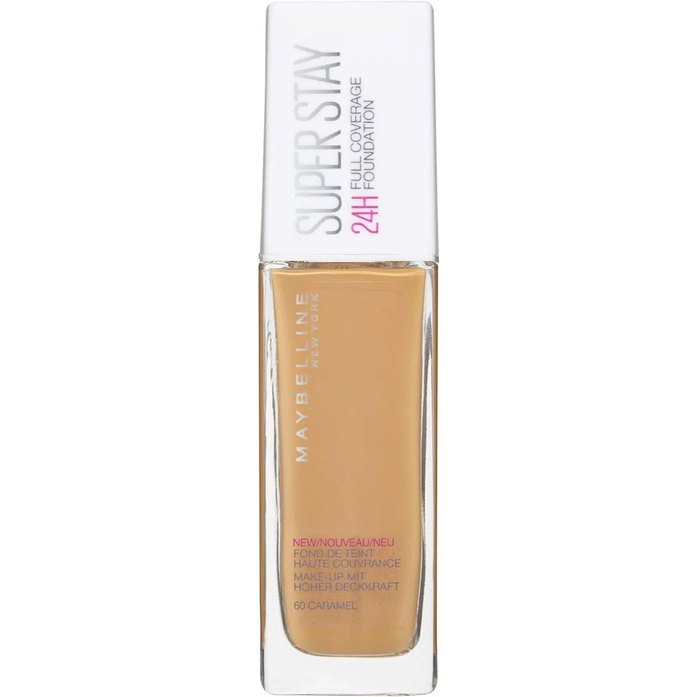 globe trotter Maybelline New York Foundation Superstay 24 Hour Longlasting Foundation 30 ml Shade: 60 Caramel