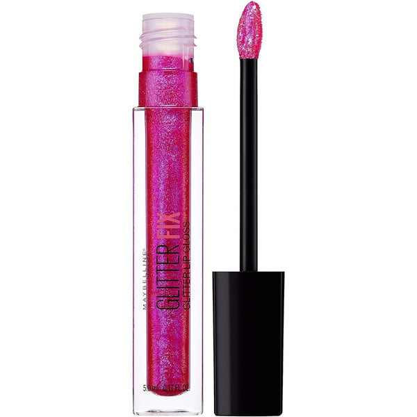 Globe Trotter Maybelline New York Glitter Blast Lip Gloss No. 65 Pink Smoke Glitter 5 Ml