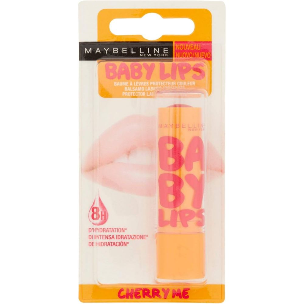 globe trotter Maybelline NewYork Baby Lips Moisturizing Lip Balm Cherry Me