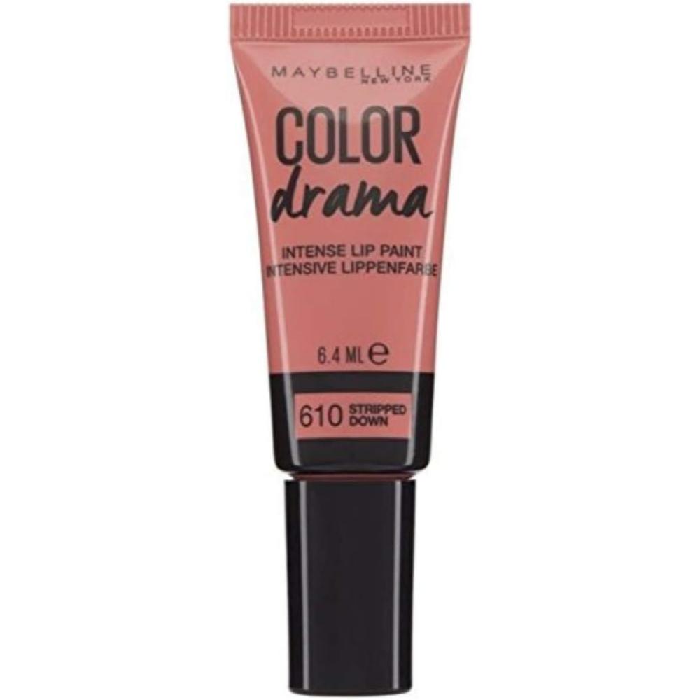 globe trotter Maybelline Stripped Down 610 Color Drama Intense Lip Paint