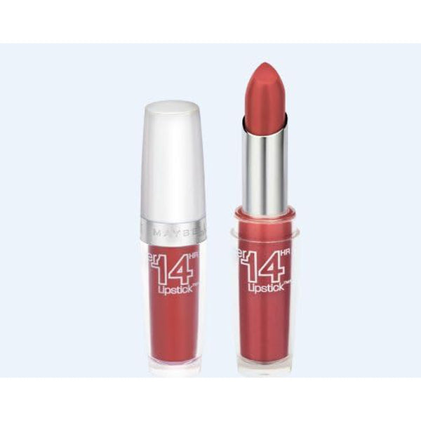 Globe Trotter Maybelline Superstay 14H Lipstick 430 Stay With Me Coral 3.5 G