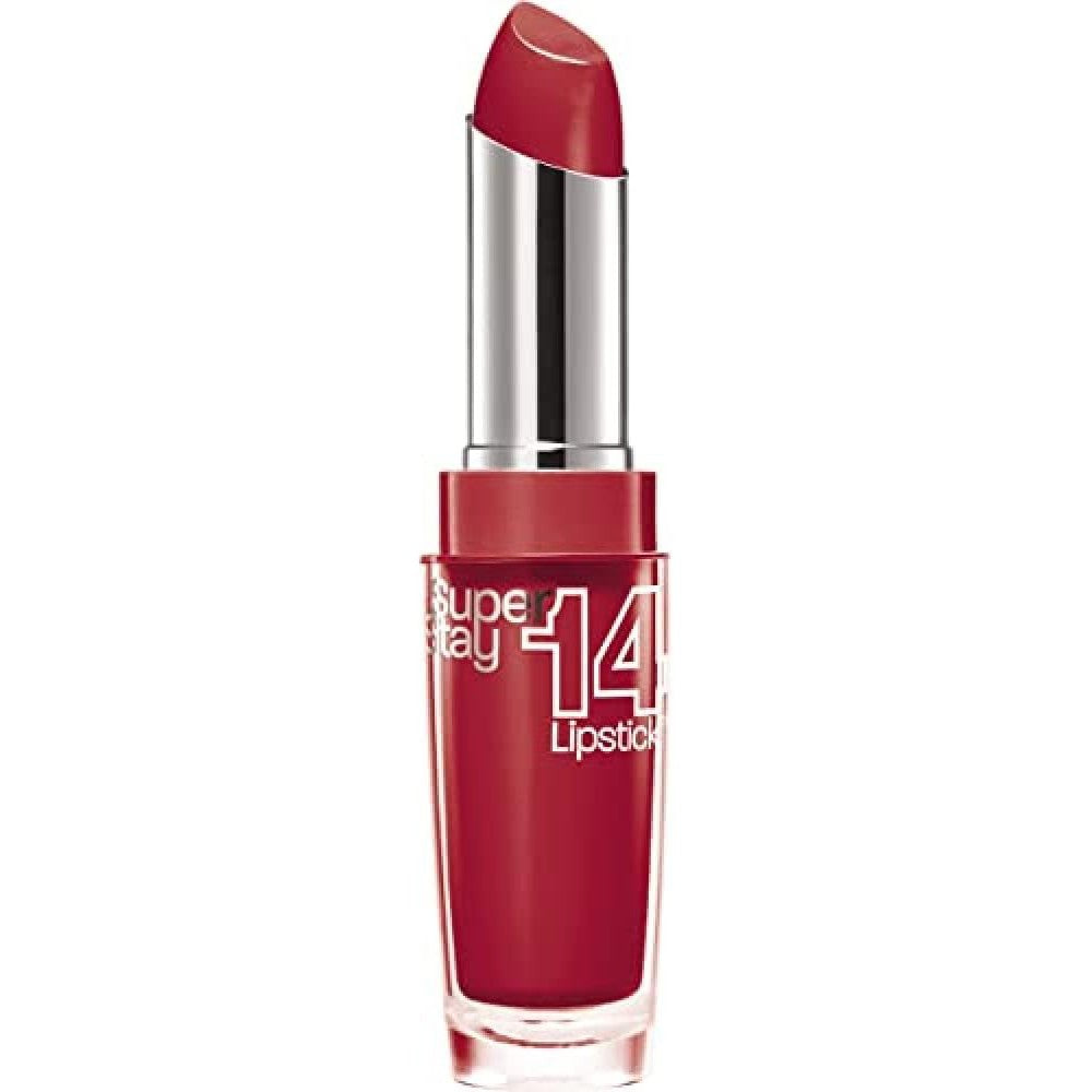 globe trotter Maybelline Superstay 14H Lipstick 510 Red 3.5 g
