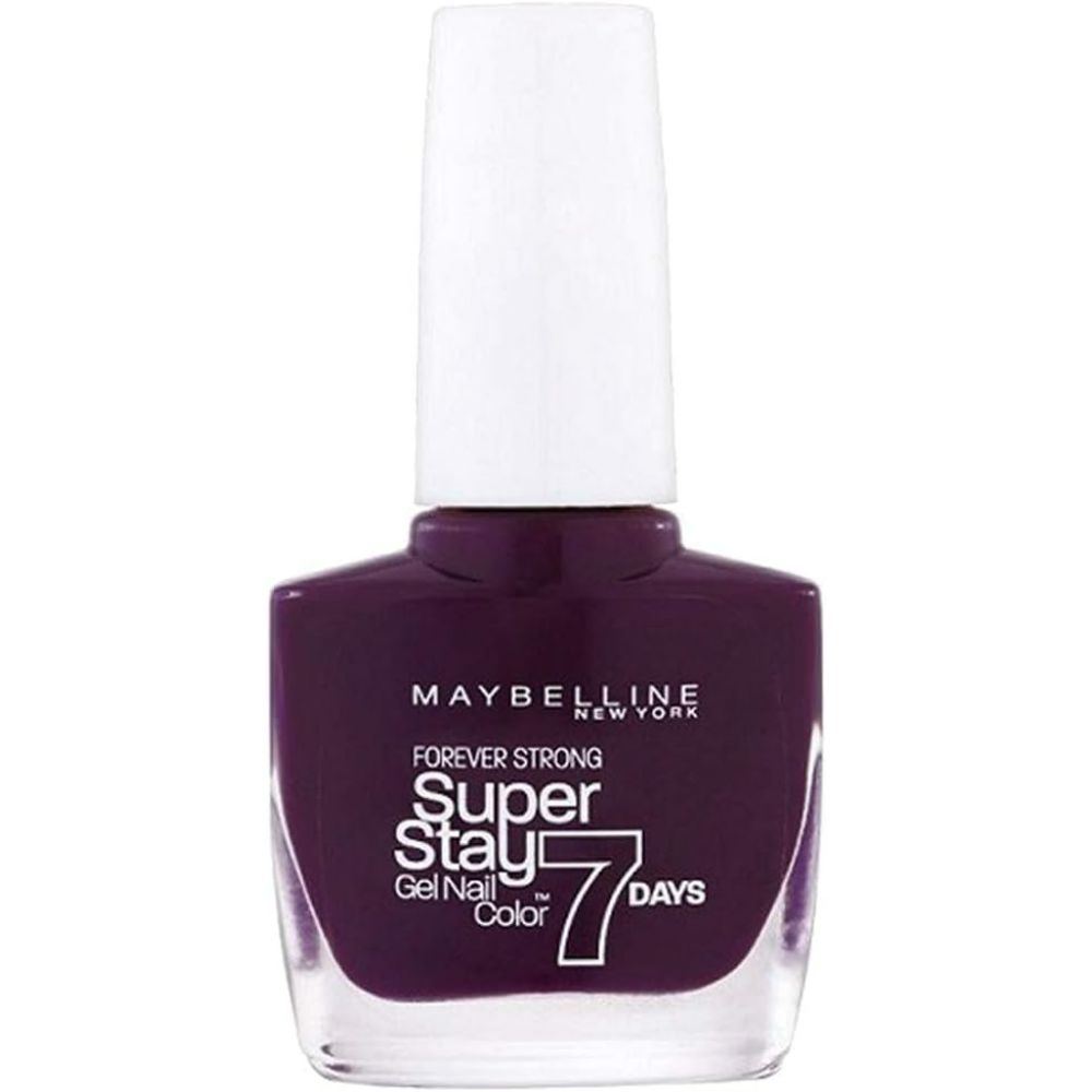 globe trotter Maybelline SuperStay 7 Days Gel 05 Extreme Blackcurrant Nail Polish 10ml
