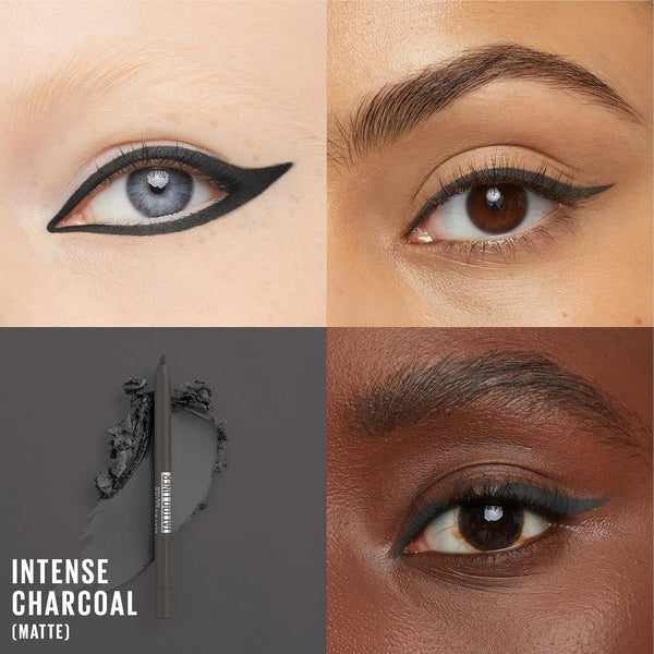 Globe Trotter Maybelline Tattoo Liner Gel Oogpotlood - 901 Intense Charcoal - Grijs - Waterproof