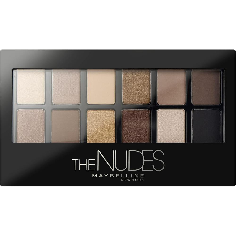 globe trotter Maybelline The Nudes Eyeshadow Palette 12 Colours