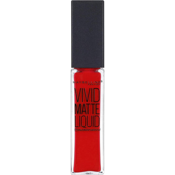 Globe Trotter MAYBELLINE Vivid Matte Liquid Lipstick - 35 Rebel Red