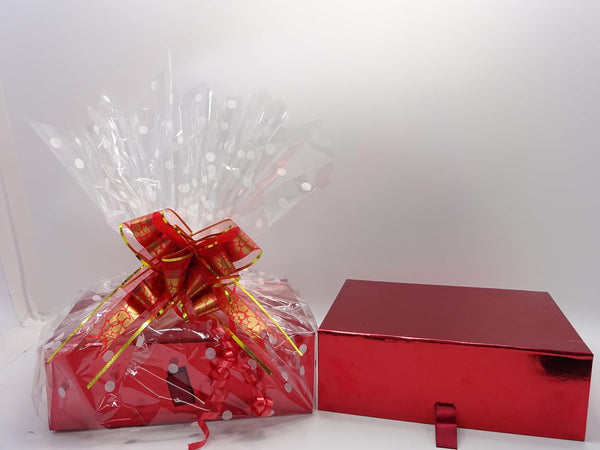 Globe Trotter No7 15pc Beauty Box Make Up & Skincare Gift Set Hamper For Women Premium Beauty Collection In Luxury Magnetic Closure Red Gift Box