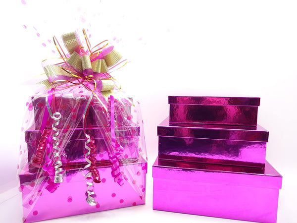 Globe Trotter No7 Beauty Blockbuster Collection Advanced Skincare Gift Set Hamper Make Up Gift Sets For Women 3-Tier Pampering Luxury Gift Hampers For Her