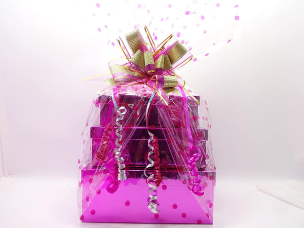 Globe Trotter No7 Beauty Blockbuster Collection Advanced Skincare Gift Set Hamper Make Up Gift Sets For Women 3-Tier Pampering Luxury Gift Hampers For Her